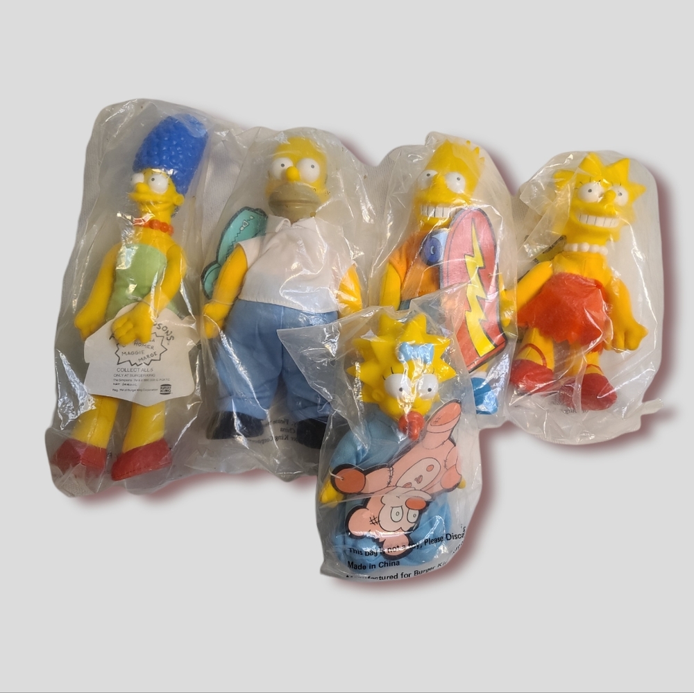 Burger King Meet the Simpsons set